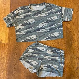 Camo Lounge Pajamas Set
